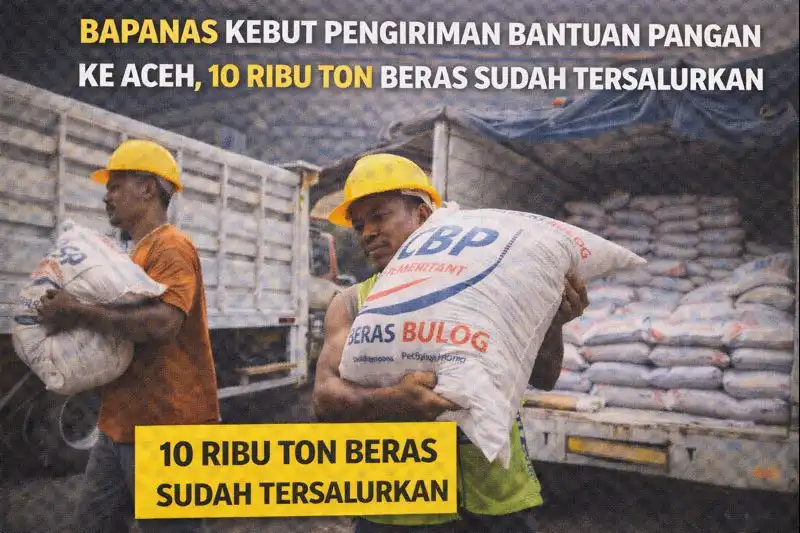 Bapanas Kebut Pengiriman Bantuan Pangan ke Aceh