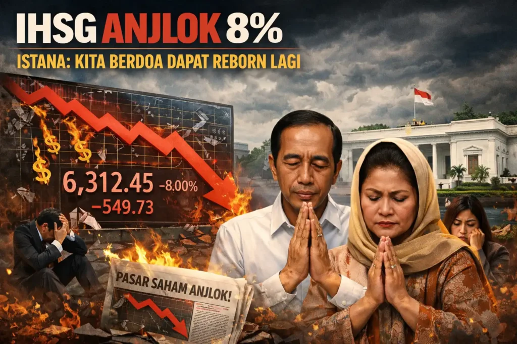 IHSG Anjlok 8%, Istana Kita Berdoa Dapat Reborn Lagi