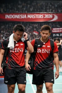 Read more about the article Indonesia Gagal Penuhi Target Dua Gelar di Indonesia Masters 2026