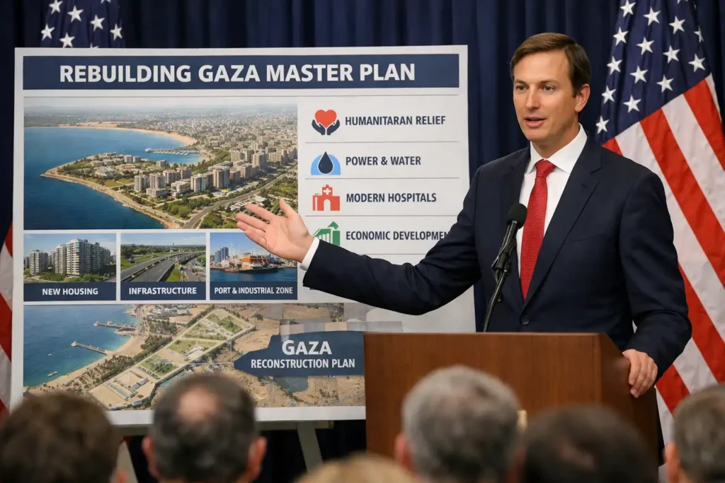 Menantu Trump Paparkan Master Plan Rekonstruksi Gaza Pasca Perang
