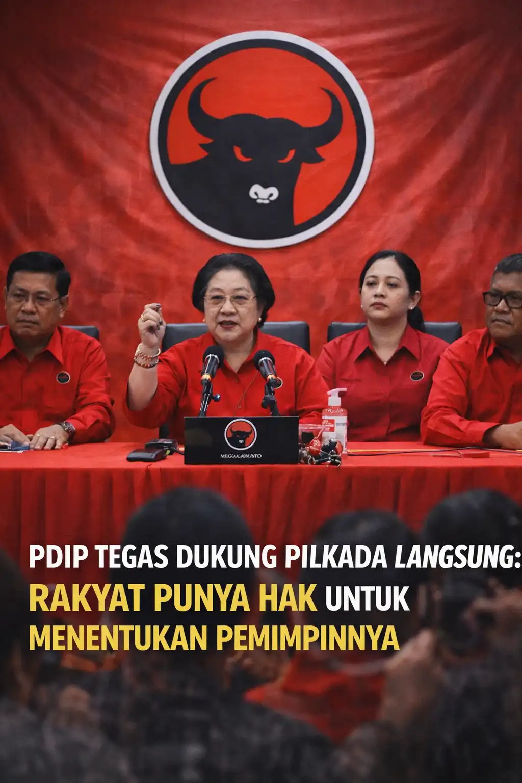 Read more about the article PDIP Tegas Dukung Pilkada Langsung: Rakyat Punya Hak untuk Menentukan Pemimpinnya