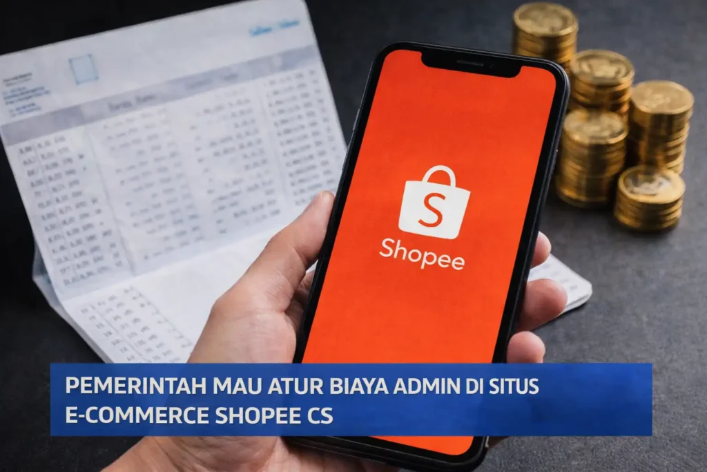 Pemerintah Mau Atur Biaya Admin di Situs e-Commerce Shopee Cs