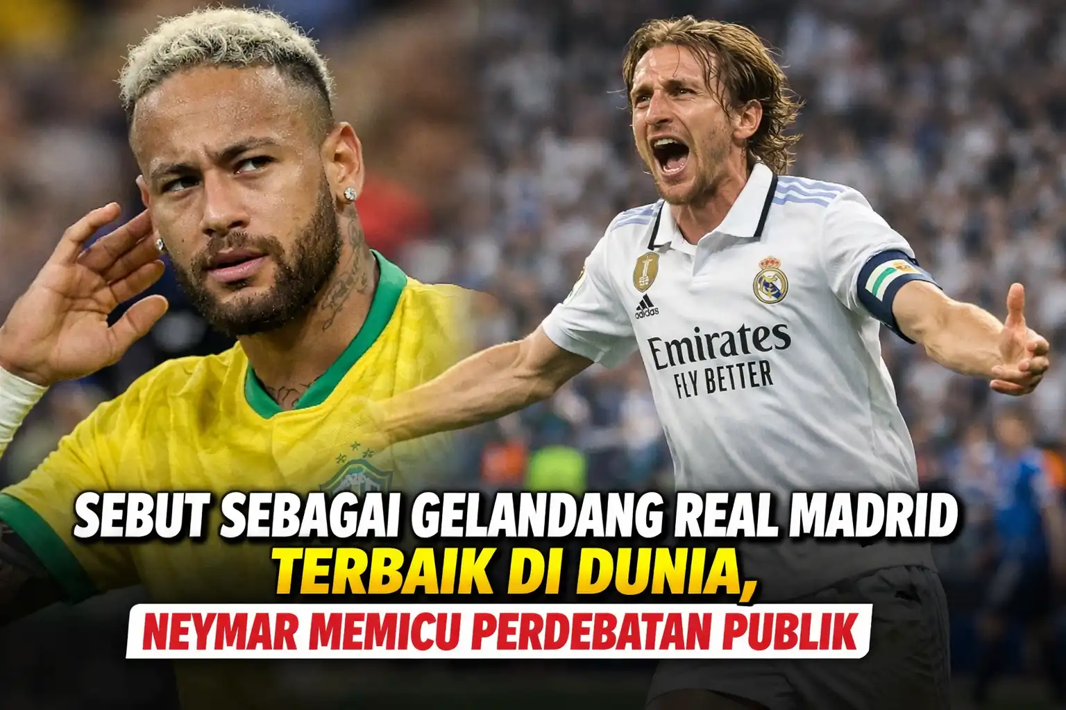 Read more about the article Sebut Sebagai Gelandang Real Madrid yang Terbaik di Dunia, Neymar Memicu Perdebatan Publik