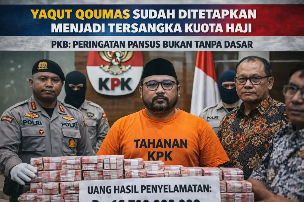 Tersangka Yaqut Cholil Qoumas