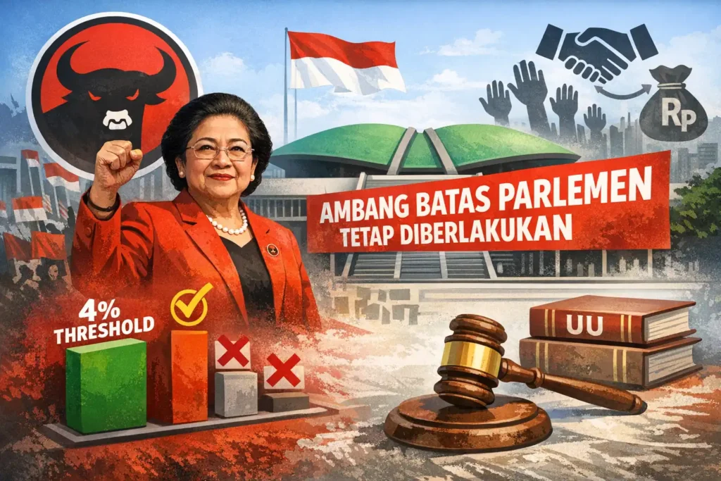 PDIP Tegaskan Ambang Batas Parlemen Tetap Diperlukan, Ini Alasannya