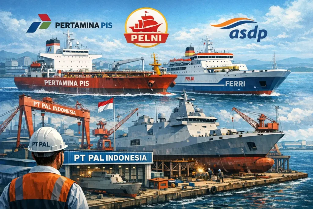 Danantara: Pertamina, Pelni, dan ASDP Wajib Membeli Kapal dari PT PAL