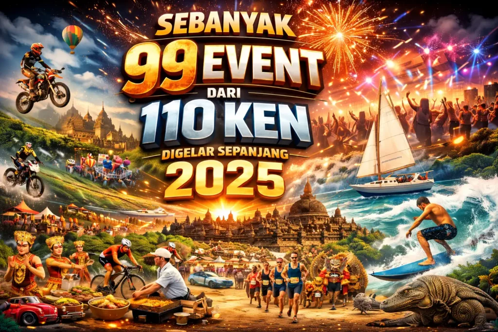 Sebanyak 99 Event dari 110 KEN Digelar Sepanjang 2025